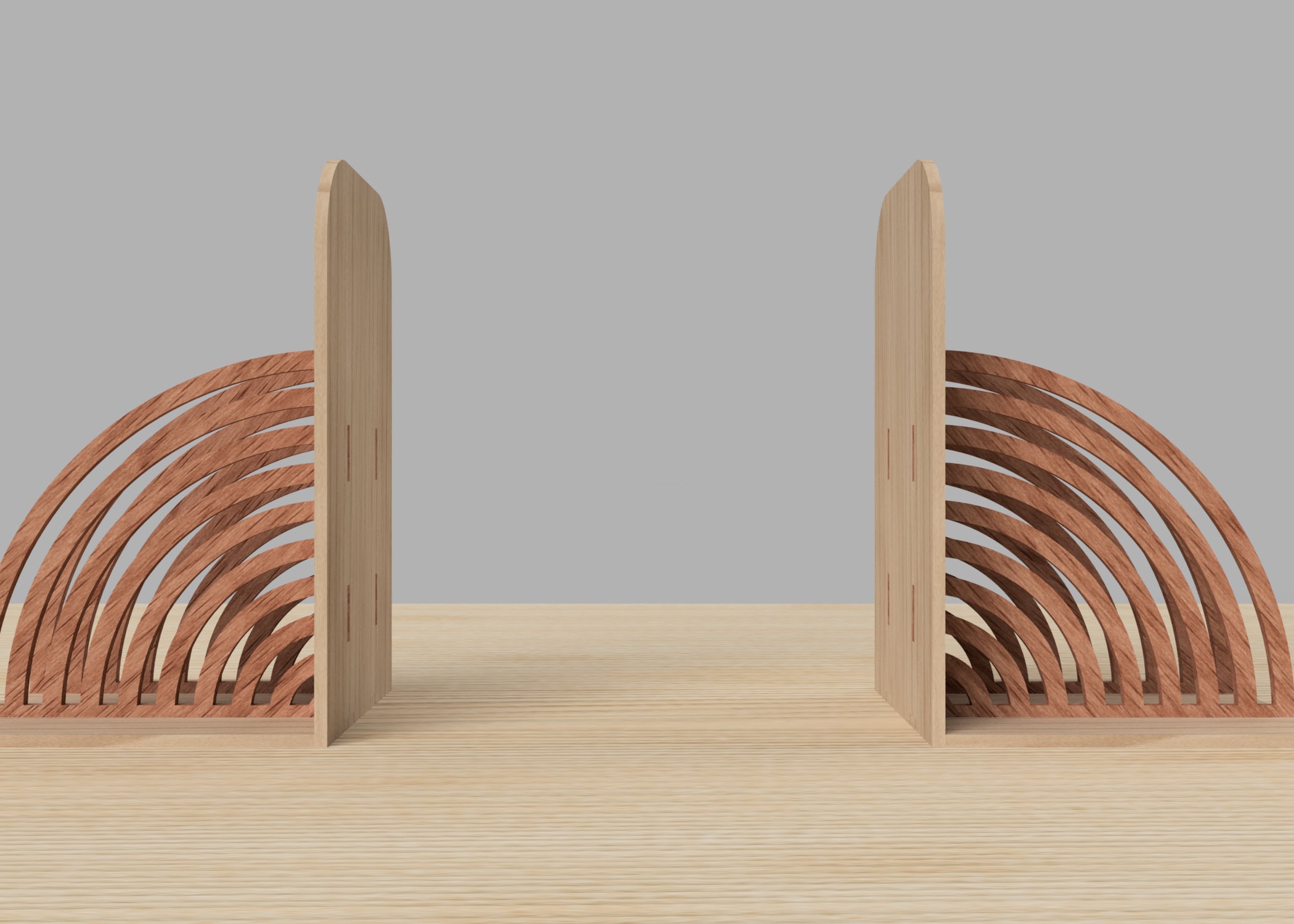 Laser Cut Modern Bookend Pattern Digital Vector Files in Etsy Australia