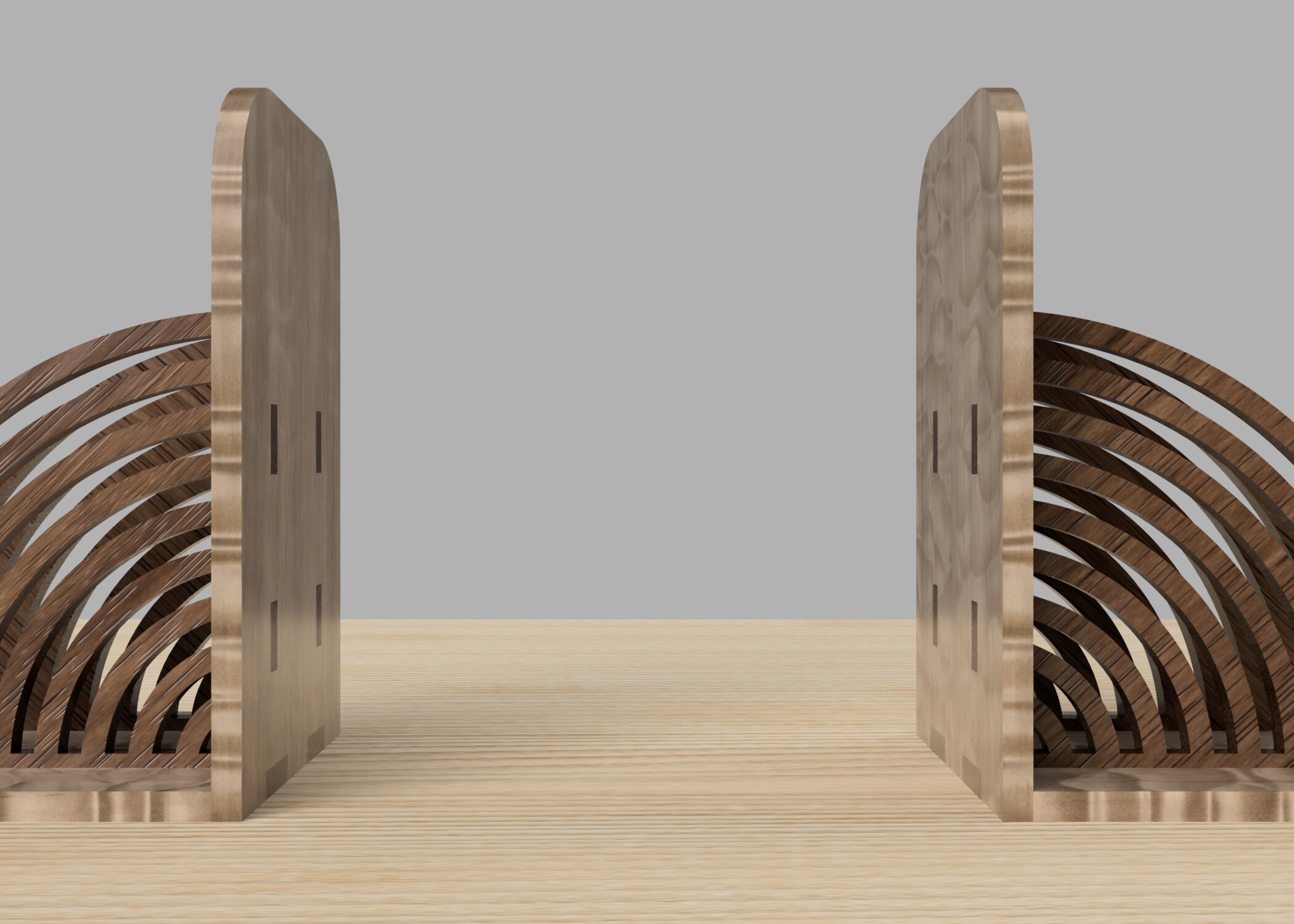 Laser Cut Book End Pattern - Modern Bookend Vector Files - Dxf, Eps ...