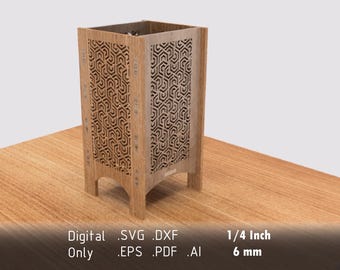 Ikea Strala Lamp Design for Laser Cutting - Vector Files in Multiple Formats (dxf, svg, eps, pdf, ai