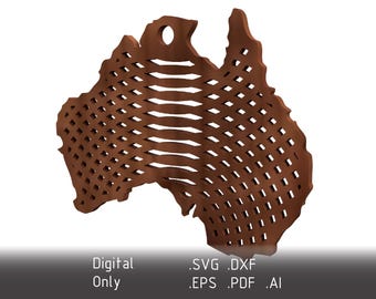 Stand out with these laser cut Australian Christmas ornaments - digital files included