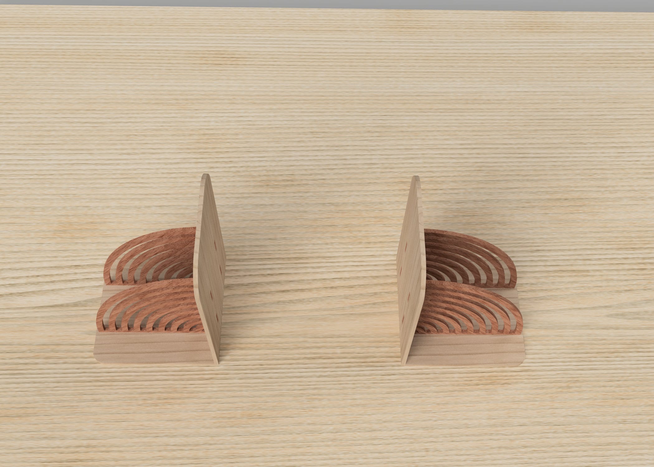 Laser Cut Modern Bookend Pattern Digital Vector Files in Etsy Australia