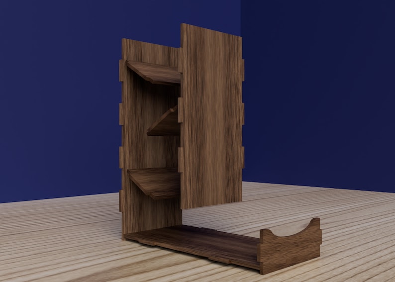 Laser Cut Dragon Dice Roller Dungeons and Dragons Accessory Etsy