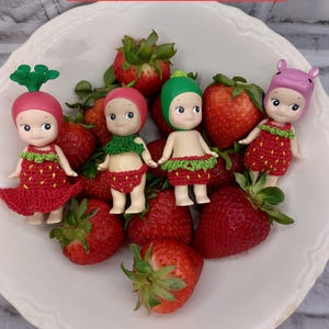 Sonny angel strawberry outfit