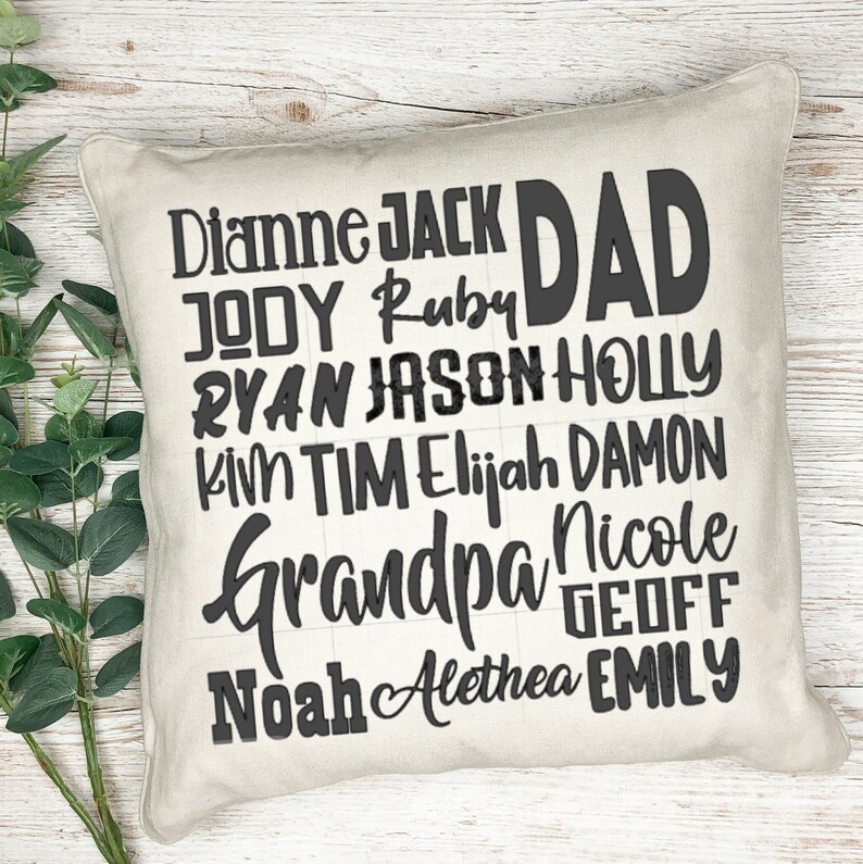 personalised cushion covers