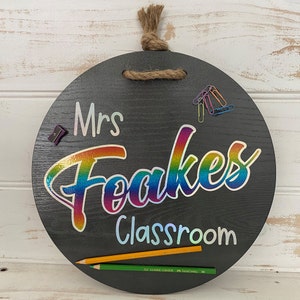 Teacher Sign | Classroom Sign | Name Sign