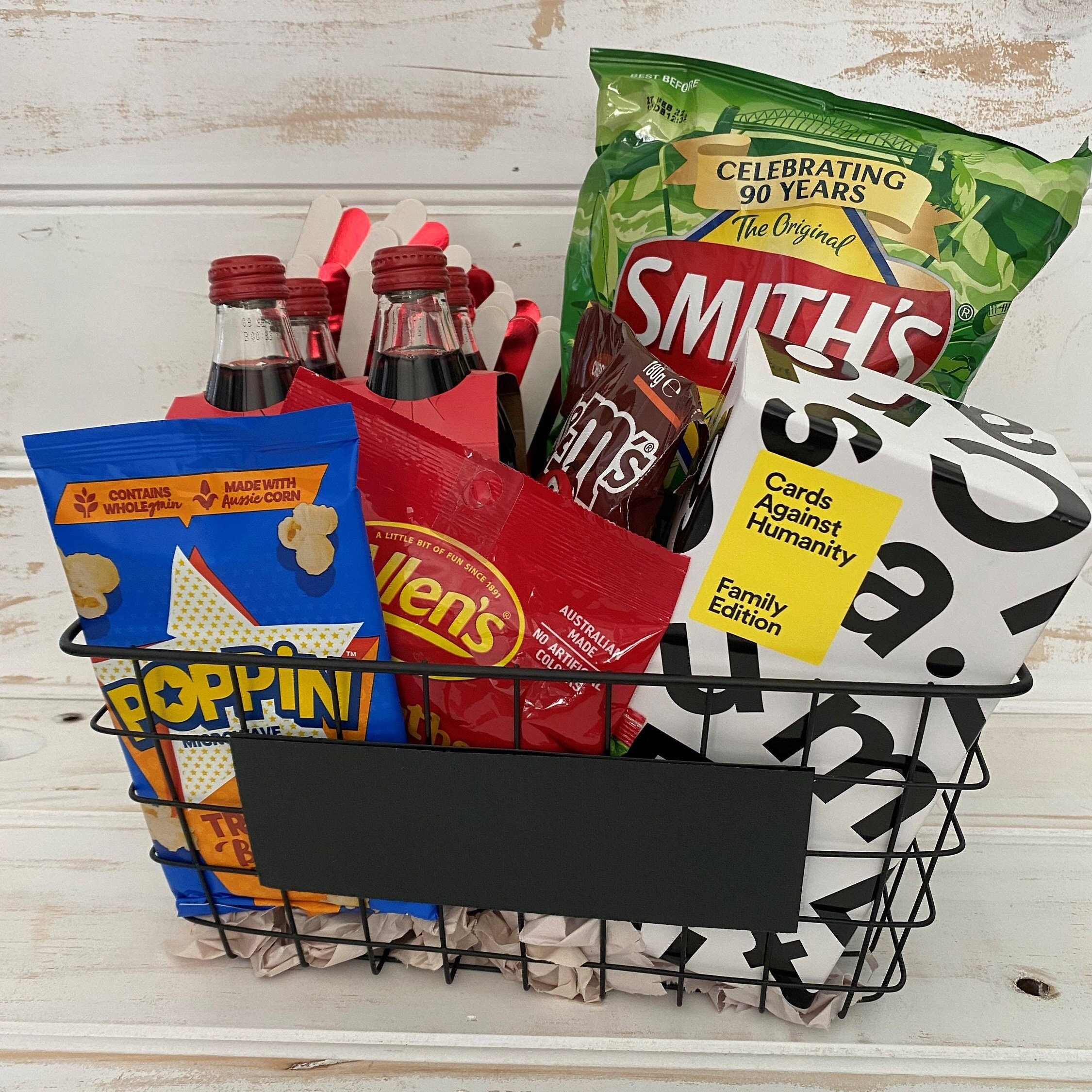 Family Game Night Gift Basket Ideas - Salvaged Living  Family game night  gift basket, Game night gift basket, Game night gift