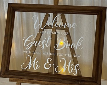 Wedding Sign | Guest Book Sign | Customised Signs