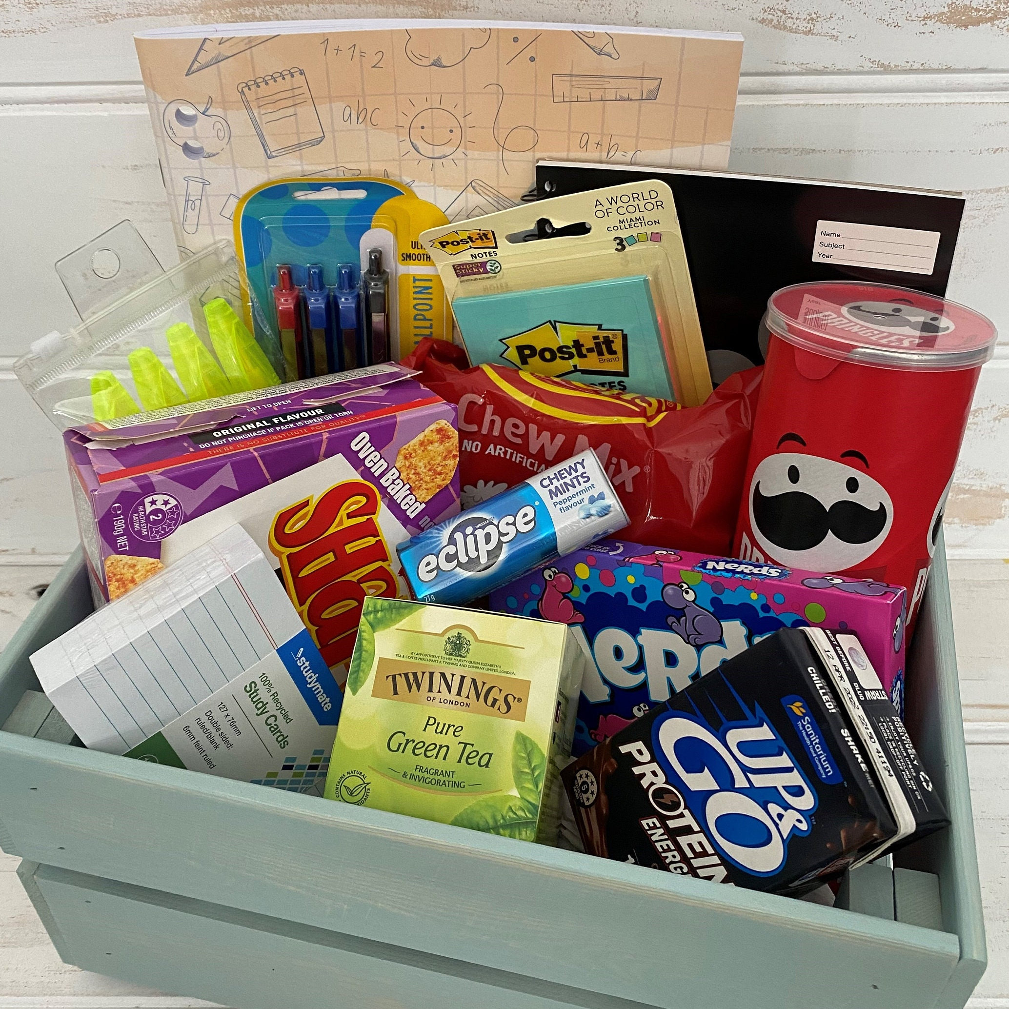 Fun Flavors Box Junk Drawer College Survival Care Package Gift Box, Size: One Size