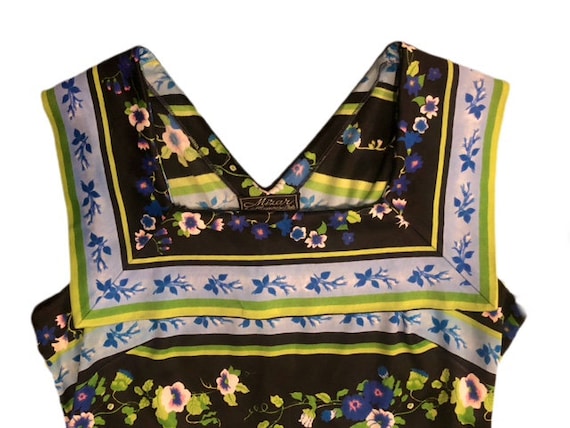 Mod Floral Dress - image 1