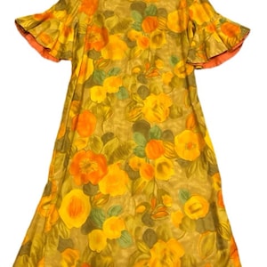 Yellow Floral Dress