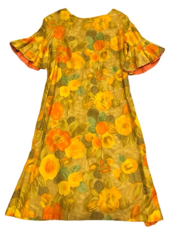 Yellow Floral Dress