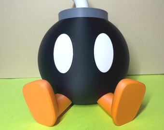 Bob-omb Storage Box: Mario Inspired Desk Decor 3D Printed