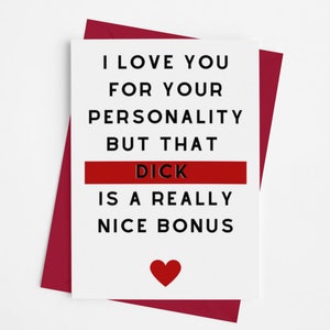 Sofortiger digitaler Download Happy Birthday Card-Valentinstag Karte - druckbare Jubiläumskarte - perfekt für ihn, Mann, Freund