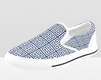 vans slip ons navy
