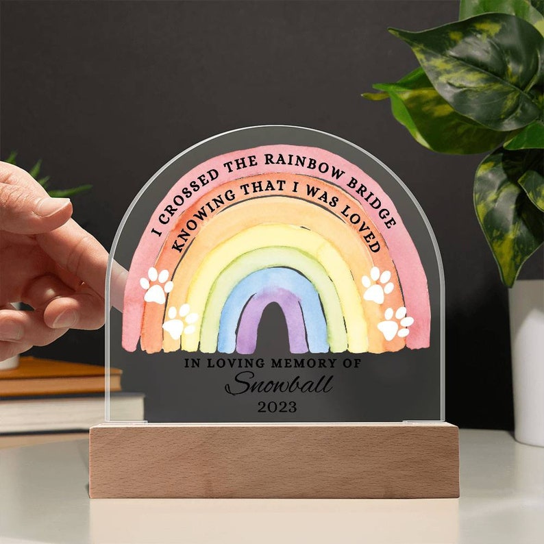 Memorial Para Gatos Rainbow Bridge / Descarga Instantánea / Arte