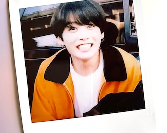 Smiley Jungkook polaroid