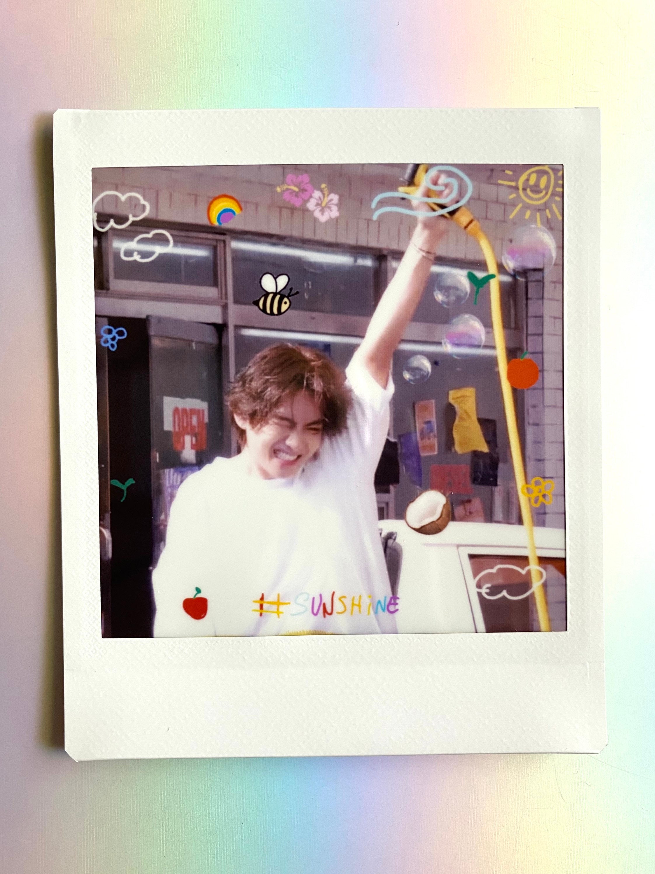 Kim Taehyung Water Polaroid Canada