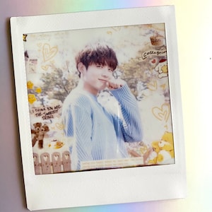 Jungkook yellow polaroid