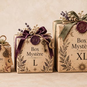 Häxans mystiska kista Väktarens förbjudna skatt Wicca-överraskningslåda Verktyg för ritualer Mysterielåda Häxaltare-dekoration Magi