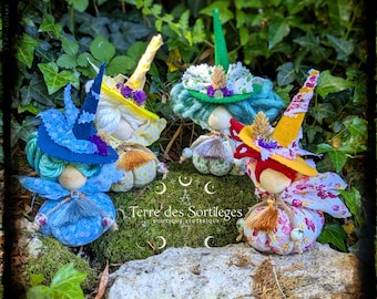 Divine Witches Sweetness and Sleep Lavender and Chamomile Ritualized Handcrafted Amulets Natural Magic Bedroom Home Gentle Meditation