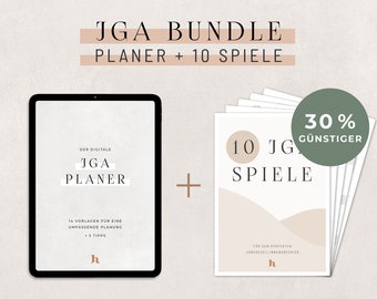 10 JGA Games + JGA Planner BUNDLE Stag Party Printable Games Digital JGA Planner for Goodnotes, Xodo, Notability