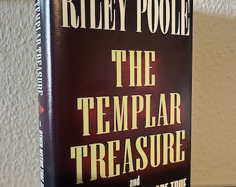 Movie Prop replica ,National Treasure - Book of Secrets inspired , Riley Poole Book Cover, The Templar Treasure and other myths