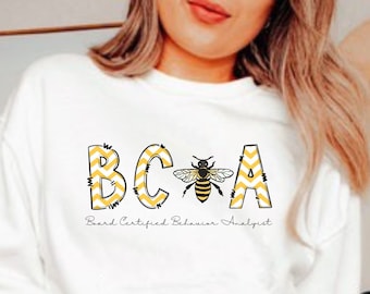 Behavior Analysis Sweatshirt Behavior Analyst Shirt Sped Teacher Crewneck ABA Sweater Therapy Gift Board Certified Behavior Technician A133