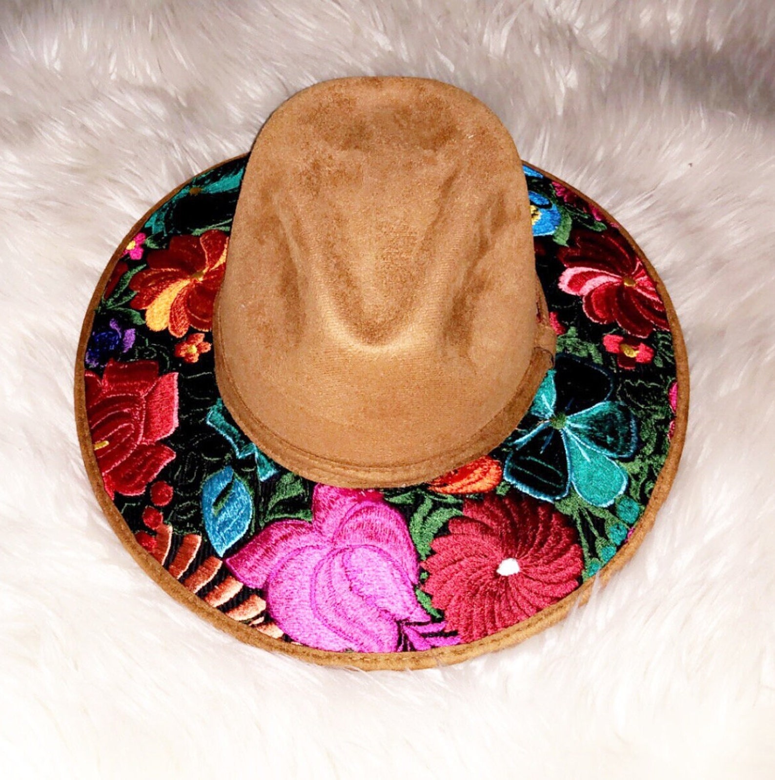 HAND EMBROIDERED Custom Western Hat Etsy UK