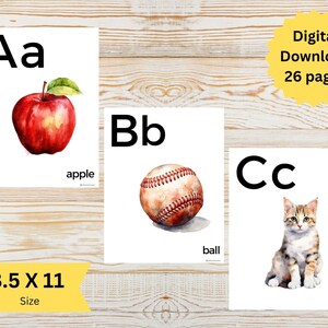 Alphabet Posters | Montessori | Classroom | Educational | Learning Resources