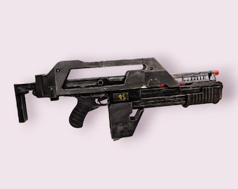 Alien Pulse Rifle M41A 3D Printed | Collectable Prop for Cosplay or Display