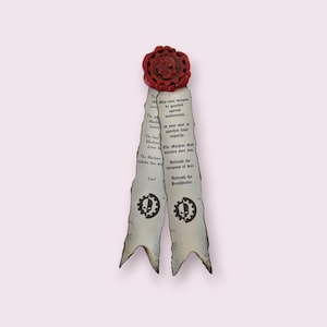 Adeptus Mechanicus Purity Seal | Warhammer 40K Inspired Prop | Cosplay & Display Accessory