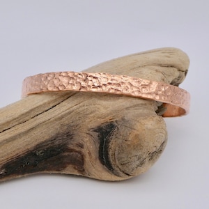 Hammered Copper Cuff Bracelet, Hammered Copper Bracelet, Unique Copper Cuff, Pure Copper Jewelry