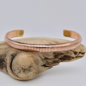 Copper Cuff Bracelet, Intricate Braided Copper Bracelet, Unique Copper Cuff, Pure Copper Jewelry