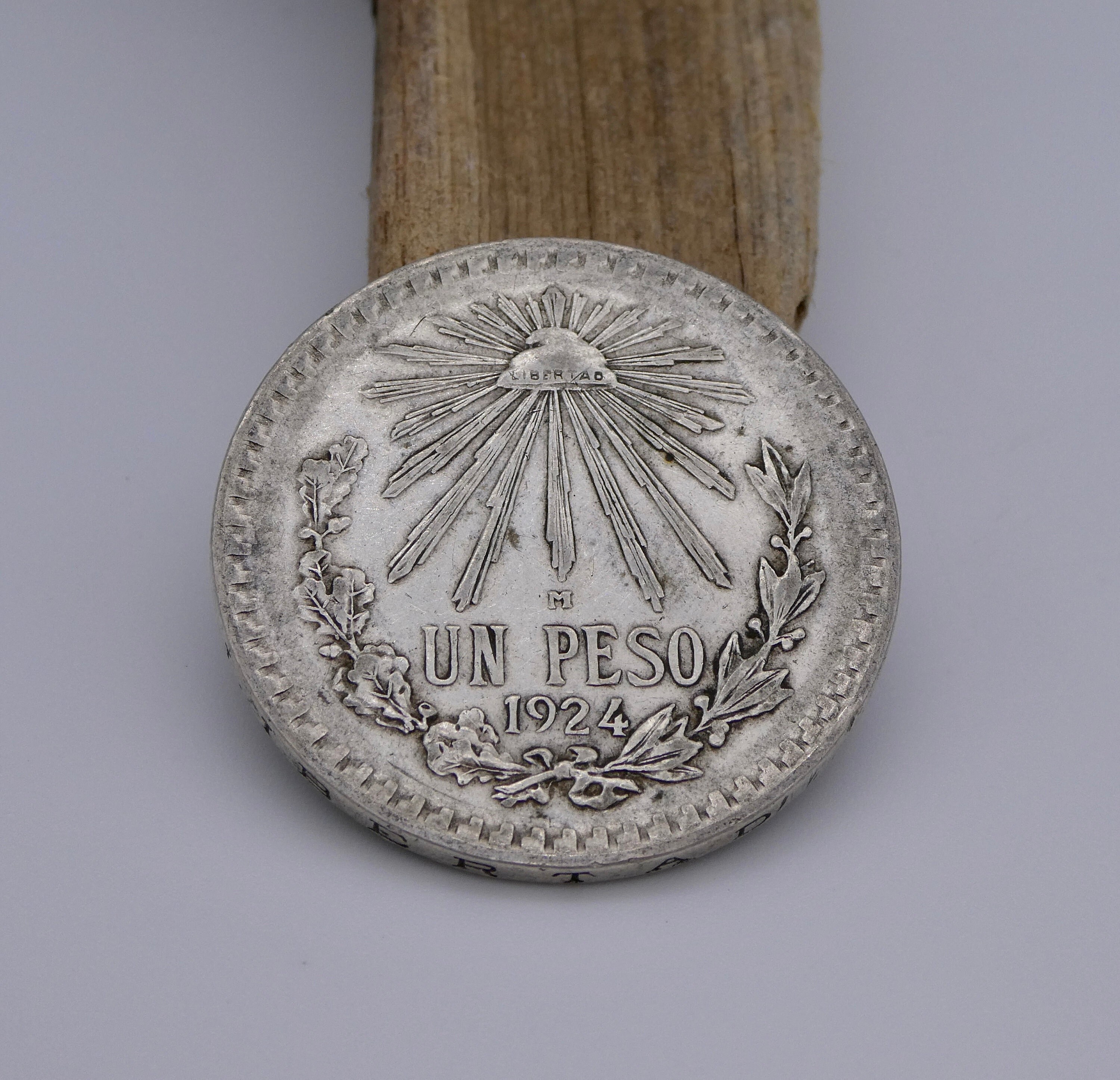 1926年 UN PESO メキシコ銀貨 本物保証 銀0.72 【公式通販】