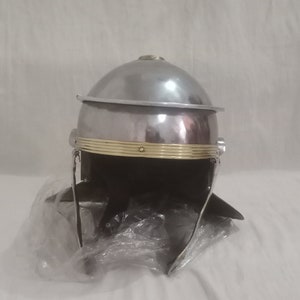 Roman Imperial Italic ”B” Helm 1,2mm MS,Roman Army helmet,Roman reenactment kit,Roman Halloween costume Christmas helmet,cosplay helmet