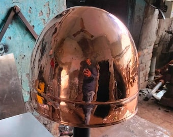 Bronze Greek Pilos Helmet, Authentic Replica, Roman Reenactment
