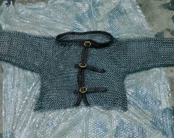 Mild Steel Butted Mail – Chainmail Armor Shirt for Viking, LARP, or SCA Combat