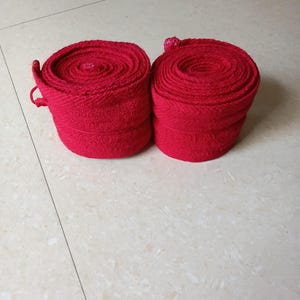 Viking  Leg Wraps – Handwoven Herringbone Wool Wrappings for Reenactment and Cosplay