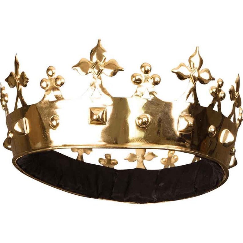 Plantagenet Crown Brass Gift Item,queen crown,gift for Mother, gift for father, Halloween gift, handmade gift, Christmas gift,birthday gift