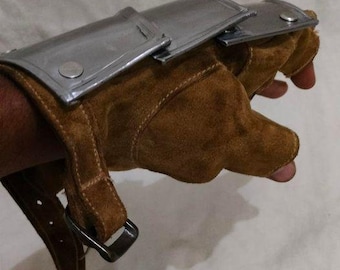 Mittelalterliche Reenactment-Handschuhe, Mittelalter-Handschuhe, Cosplay-Handschuhe, Larp-Handschuhe, Handschuhe, Wikinger-Handschuhe