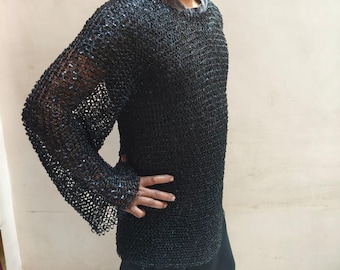 Early medieval 8mm riveted hauberk for Viking and Huscarl reenactment