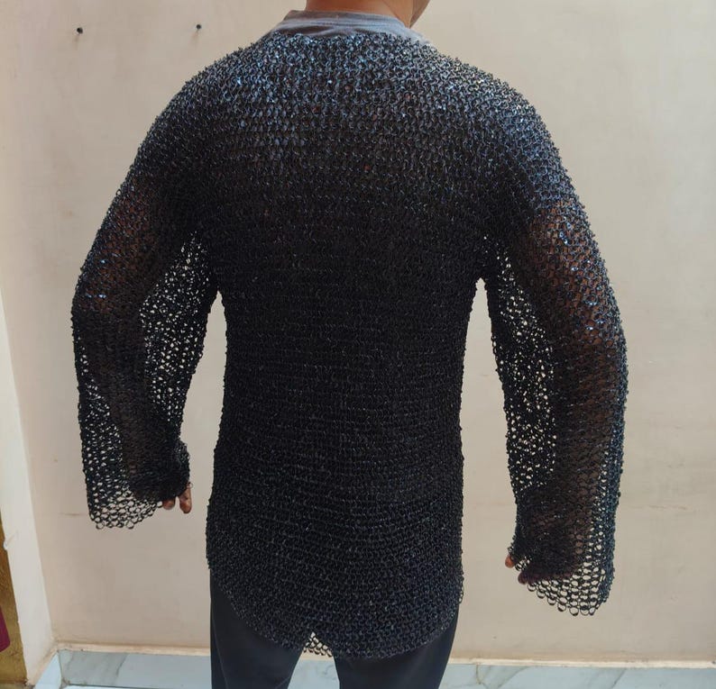 Early Medieval 8mm Riveted Hauberk for Viking and Huscarl Reenactment ...