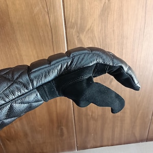 Combat Practice Gloves – Handmade Leather Training Gloves for SCA, HMB & LARP