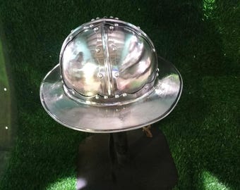 15th Century Kettle Hat Helmet, 2mm Mild Steel, Larp Cosplay