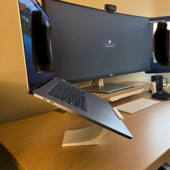 Cantilever Designer Laptop Stand Etsy UK