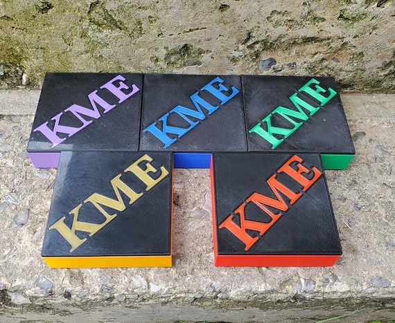 KME Sharpeners Knife Sharpening System, 4-Piece Diamond Stone Kit