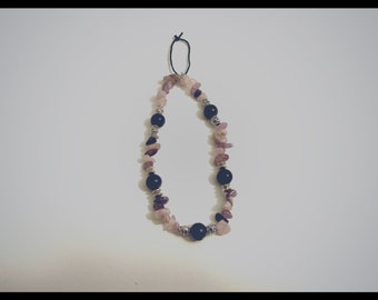 Crystal Phone Charm Strap Custom Beaded Phone Chain (Your choice of crystal)!