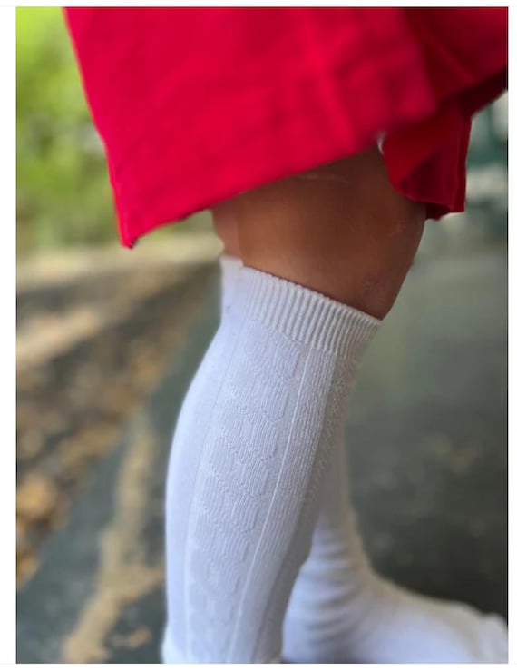 cable knit dress socks Cabled / Monogramed Socks Colorful socks