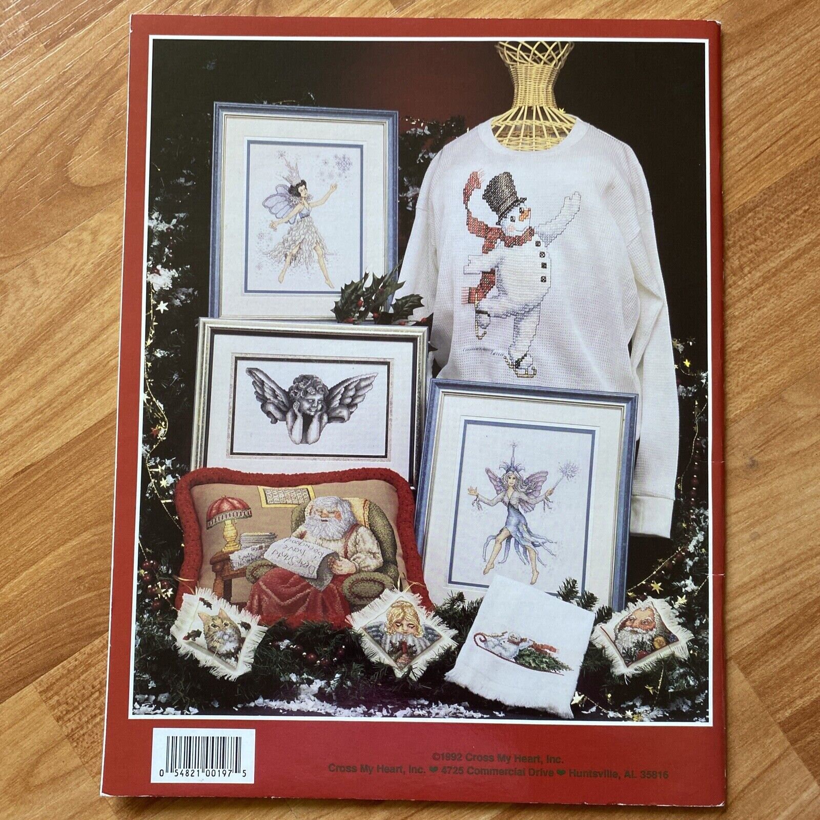 Counted Cross Stitch Pattern Book Christmas Magic Etsy