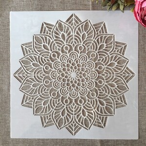 3030cm Geometry Mandala Layered Round DIY Layering Stencils Painting ...